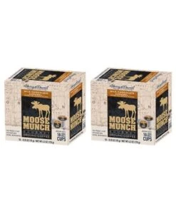 Harry & David Milk Chocolate Caramel Moose Munch Single-Serve Coffee 2/18 Count -Miscela Drink Store harry david milk chocolate caramel moose munch single serve coffee 2 box 36 ct