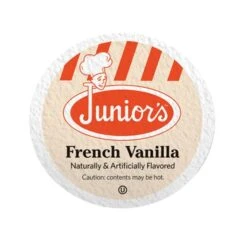 Junior's Most Fabulous French Vanilla, Medium Roast Single Single Serve 18 Ct -Miscela Drink Store junior s most fabulous french vanilla medium roast single single servet1