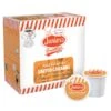 Junior's Most Fabulous Salted Caramel, Medium Roast Single Single Serve 2/18 Ct -Miscela Drink Store juniors most fabulous salted caramel medium roast single single serve 18 ct 1