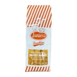 Junior's Most Fabulous Salted Caramel Ground Coffee, 6/12 Oz Bag -Miscela Drink Store juniorssaltedcaramel1 2