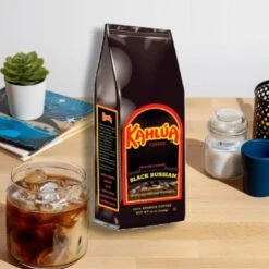 Kahlua Black Russian Gourmet Ground Coffee (3 Bags/12 Oz) 5 Kahlua Black Russian Gourmet Ground Coffee (3 Bags/12 Oz) -Miscela Drink Store kahluablackrussian 1