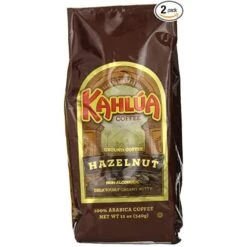Kahlua Hazelnut Gourmet Ground Coffee (2 Bags/12 Oz) -Miscela Drink Store kahluahazelnut4
