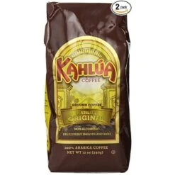 Kahlua Original Gourmet Ground Coffee (3 Bags/12 Oz) -Miscela Drink Store kahluaoriginalgourment 2