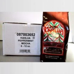 Kahlua Peppermint Mocha Gourmet Ground Coffee (2 Bags/12 Oz) -Miscela Drink Store kahluapaperment