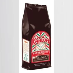 Kahlua Peppermint Mocha Gourmet Ground Coffee (2 Bags/12 Oz) -Miscela Drink Store kahluapaperment4