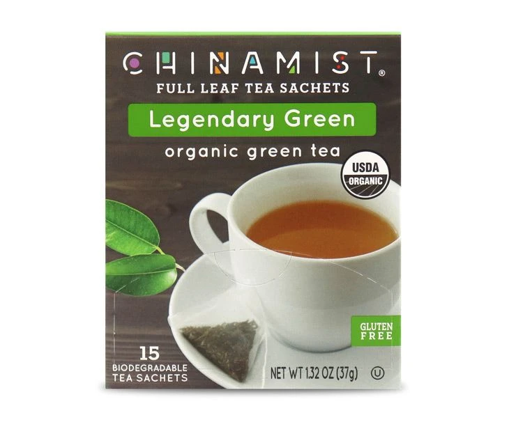 China Mist - Legendary Green Organic Black Full Leaf Tea Sachet, 6 Boxes 15 Count 4 China Mist - Legendary Green Organic Black Full Leaf Tea Sachet, 6 Boxes 15 Count - Image 3