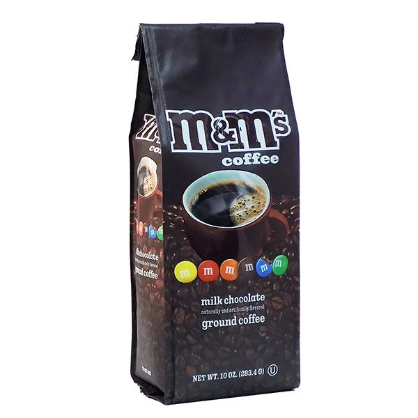 M&M's Milk Chocolate, Naturally And Artificially Flavored Ground Coffee, (6 Bags/10 Oz) 3 M&M's Milk Chocolate, Naturally And Artificially Flavored Ground Coffee, (6 Bags/10 Oz)
