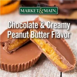 Market & Main Chocolate Peanut Butter Single Serve Coffee Cups, 2 Boxes (24 Cups) -Miscela Drink Store market main chocolate peanut butter cup coffee single serve cups 12cups2 2