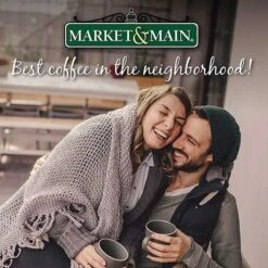 Market & Main® Salted Caramel Flavored Coffee (6 Bags/12 Oz) -Miscela Drink Store market n main jamaican me crazy flavored coffee single bag4 2 1