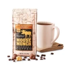Harry & David Milk Chocolate Caramel Moose Munch Gourmet Ground Coffee 3 Bags 7 Harry & David Milk Chocolate Caramel Moose Munch Gourmet Ground Coffee 3 Bags -Miscela Drink Store mcc1 1