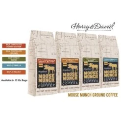 Harry & David Moose Munch Milk Chocolate Peanut Butter Ground Gourmet Coffee 4 Bags 9 Harry & David Moose Munch Milk Chocolate Peanut Butter Ground Gourmet Coffee 4 Bags -Miscela Drink Store mmc3 1