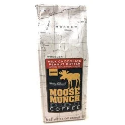 Harry & David Moose Munch Milk Chocolate Peanut Butter Ground Gourmet Coffee 6 Bags -Miscela Drink Store mmc 3