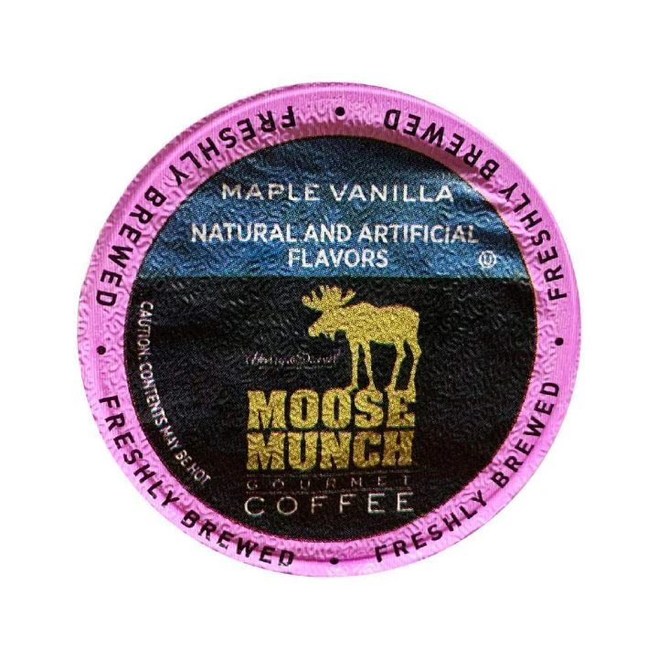 Moose Munch Maple Vanilla Single Serve Coffee By Harry & David, 4/18 Count 5 Moose Munch Maple Vanilla Single Serve Coffee By Harry & David, 4/18 Count - Image 3