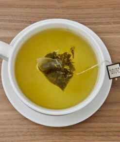 China Mist Sencha With Matcha Green Tea Sachets, 2 Boxes 15 Count Each - Biodegradable And Individually Wrapped -Miscela Drink Store sachet senchamatcha