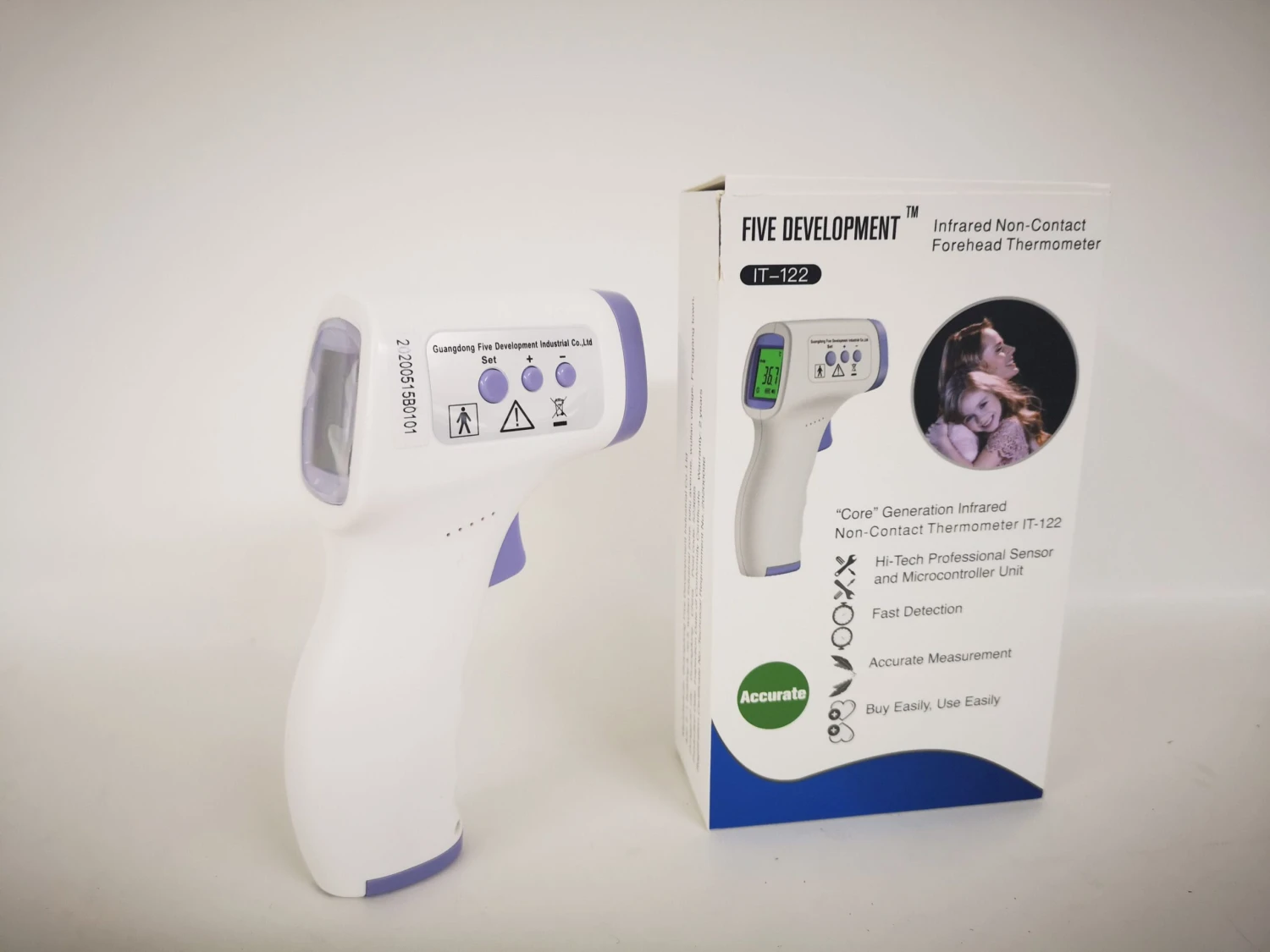 Digital Lcd Infrared Thermometer Non-contact Forehead Baby Adult Temperature USA 12 Pack 3 Digital Lcd Infrared Thermometer Non-contact Forehead Baby Adult Temperature USA 12 Pack