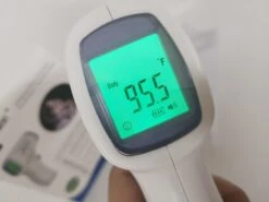 Digital Lcd Infrared Thermometer Non-contact Forehead Baby Adult Temperature USA 12 Pack 10 Digital Lcd Infrared Thermometer Non-contact Forehead Baby Adult Temperature USA 12 Pack -Miscela Drink Store thermometer 3