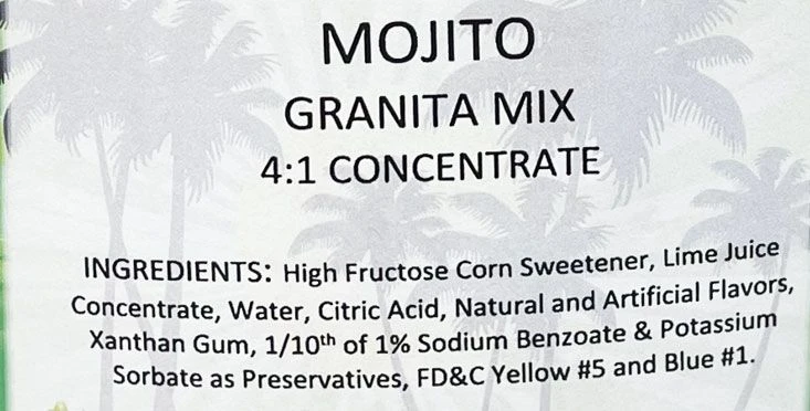 Tropical Sensations - Mojito Granita Mix, 6 Bottles 64 Oz Each 4 Tropical Sensations - Mojito Granita Mix, 6 Bottles 64 Oz Each - Image 2