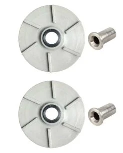 Combo Pack - 2 Impellers & 2 Bearing Sleeves Replaces Crathco 3587 & 3220