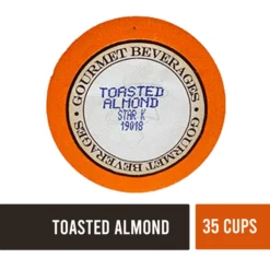 Toasted Almond Coffee, 35 Single Serve Cups 9 Toasted Almond Coffee, 35 Single Serve Cups -Miscela Drink Store ya2